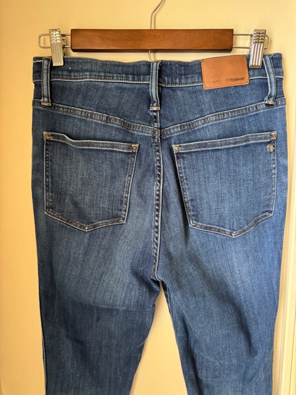 Madewell High Rise Skinny Jeans in Medium Blue Wash Size 28 - Picture 4 of 11